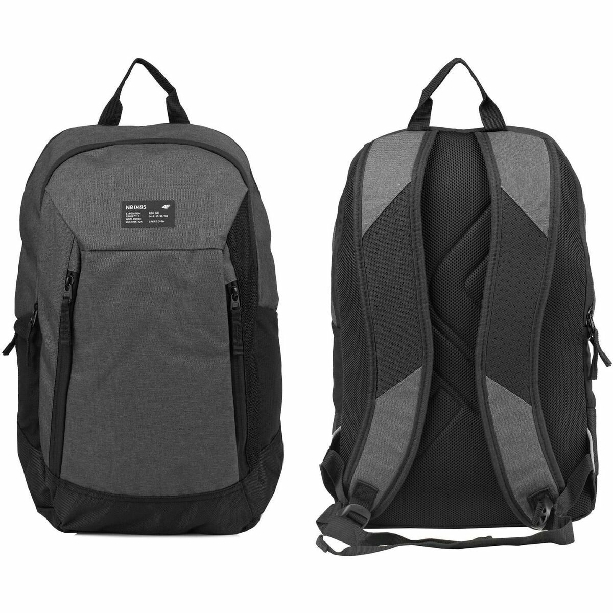 Рюкзак 4F Backpack U189 ONESIZE Унисекс серый Повседневный 100% полиэстер — фото 1