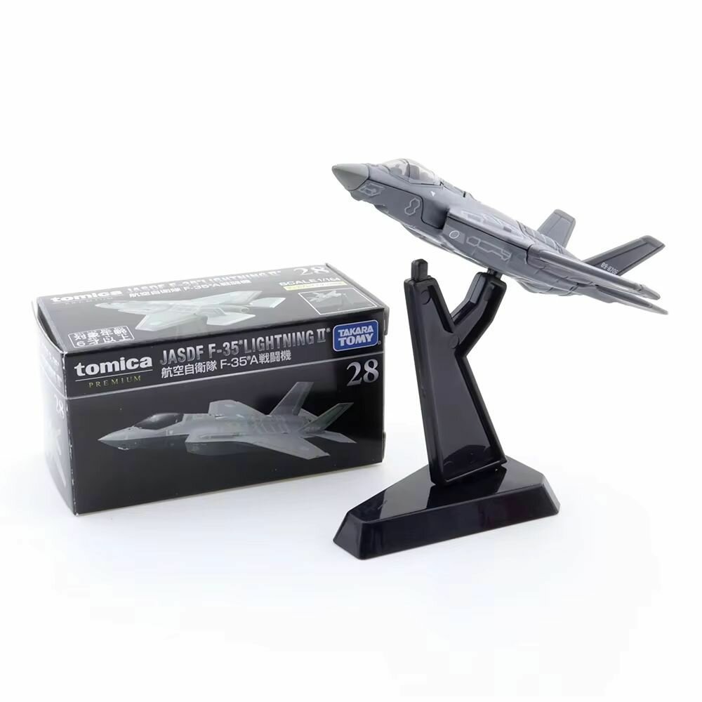 Коллекционный истребитель Takara Tomy Tomica Premium No. 28 JASDF F-35 Lightning II