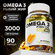 Омега 3 /Omega 3 aTech Nutrition, Рыбий жир БАД в капсулах 90 шту...