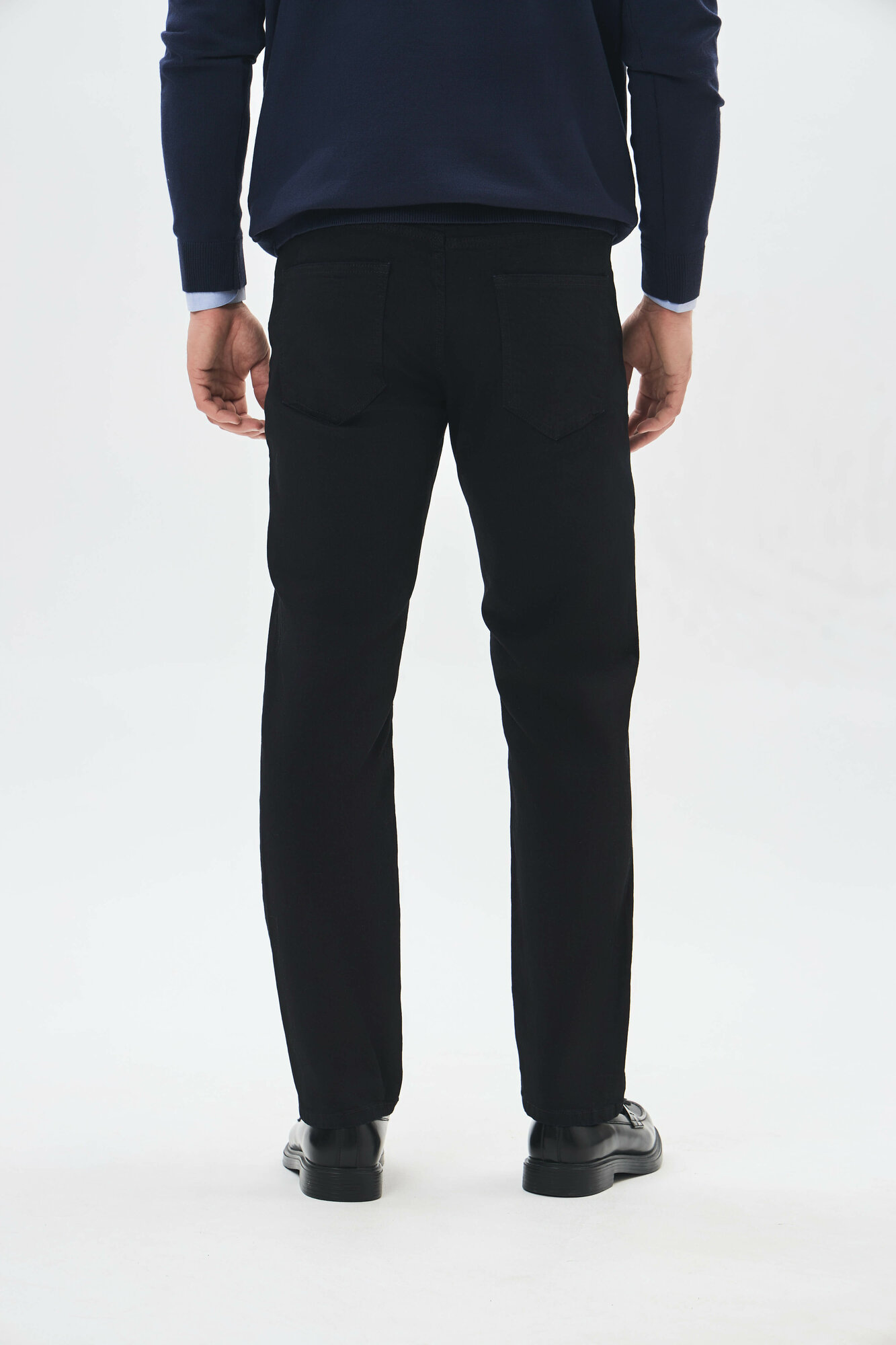 Джинсы классические TERRA PRO TERRA PRO, размер 34, navy — фото 1