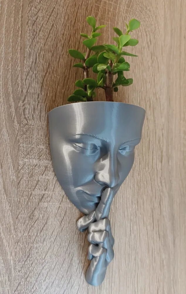 Кашпо декоративное для цветов чаша для украшений "Тишина" / Silence