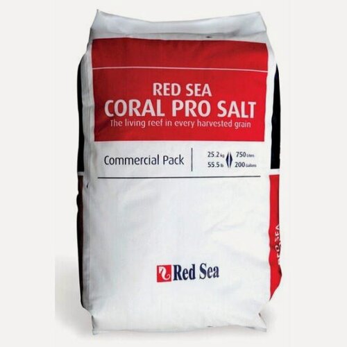 Изображение товара Добавка для воды Red Sea Соль морская Coral Pro Salt 25кг на 750л (эконом. мешок)