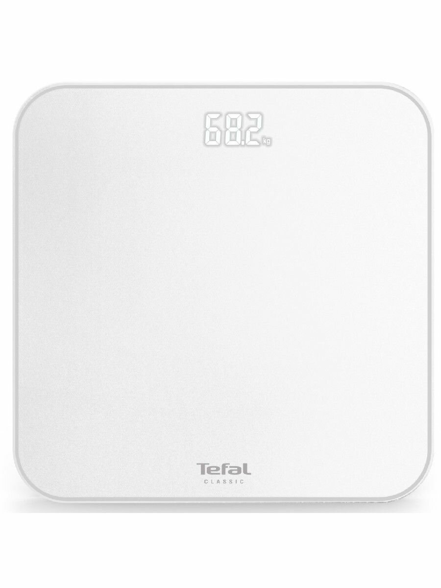 Напольные весы Tefal PP1901V0 белый 180 кг закаленное стекло дисплей