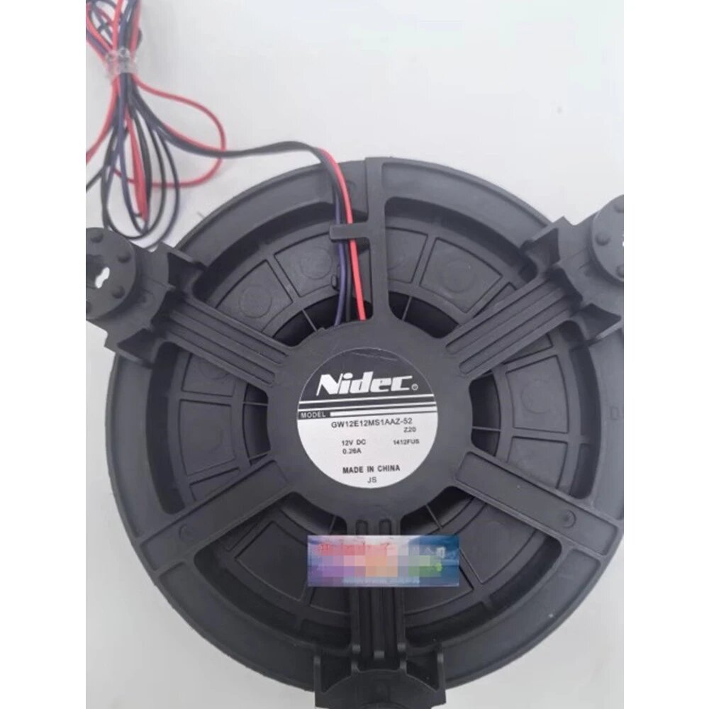 Картинки Для Haier холодильник, морозильный вентилятор с двигателем рассеивания тепла NIDEC GW12E12MS1AAZ-52, 12 В постоянного тока, 0,26 А, обслуживание вентилятора, Acce