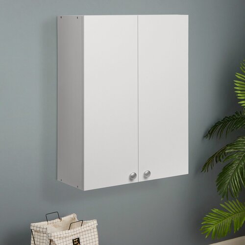 Изображение товара Шкаф навесной для ванной комнаты, две полки, 60 х 24 х 80 см