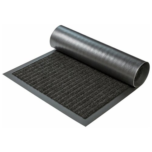 фото Коврик придверный велий техно черный 80*120