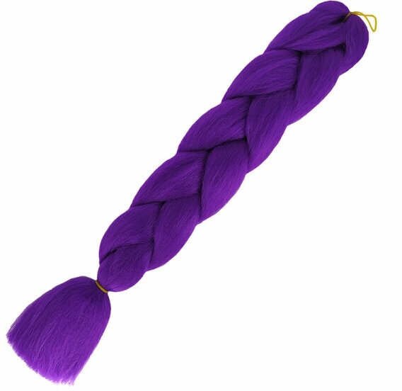 Канекалон коса 60 см, цвет фиолетовый