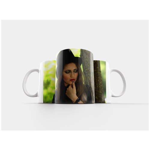 фото Кружка "лицо, топпер, голубые глаза" 320 мл lotsprints