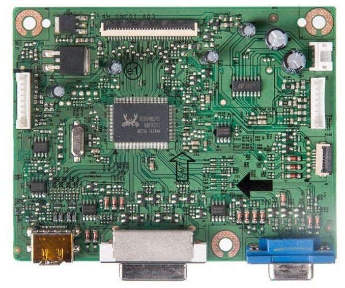 Плата для Asus vE247H main board (с разбора)