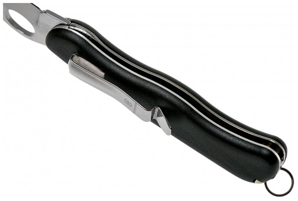 Нож перочинный Victorinox Sentinel One Hand (0.8416.M3) 111мм 5функций черный карт.коробка - фото №13