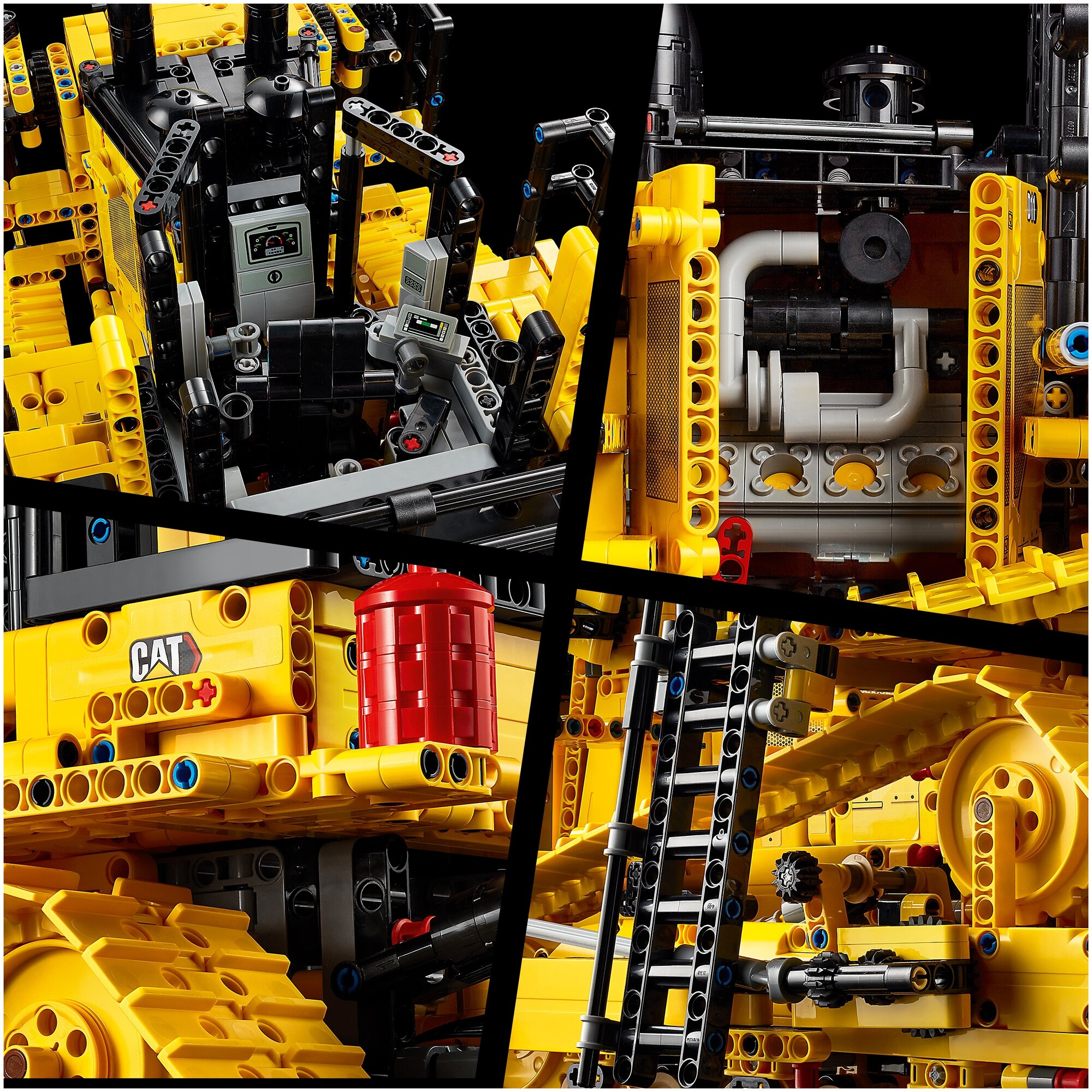 Конструктор Lego Technic Бульдозер Cat D11 - фото №11