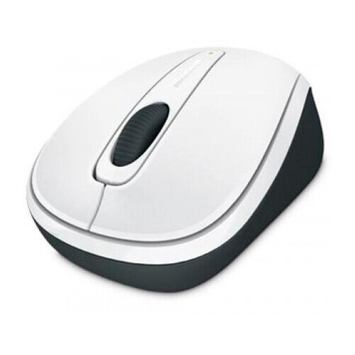 Мышь беспроводная Microsoft Wireless Mobile Mouse 3500 чёрный белый USB радиоканал 300100₽