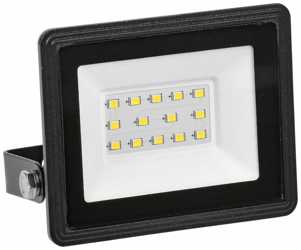 фото Прожектор IEK PFL20-SMD-ИЭК-06 20W 6500K 1800Лм светодиодный IP65 черный
