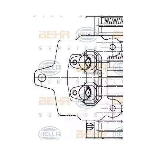 BEHR-HELLA 8MO376726291 8MO 376 726-291 кулер масл. VW TOUAREG/PORSCHE CAYENNE