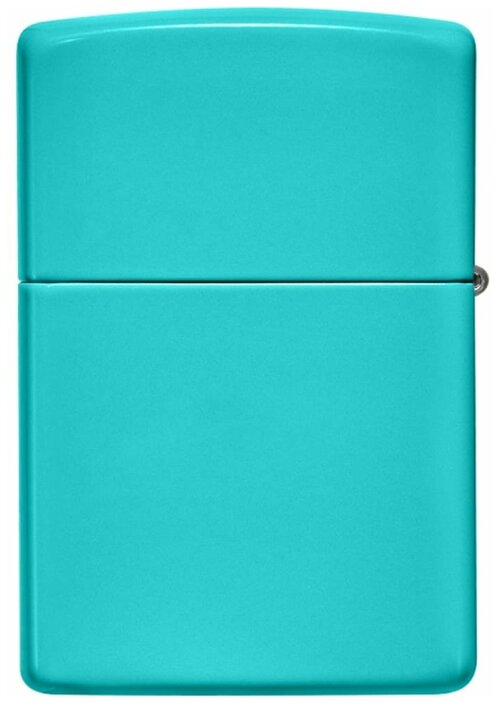 Оригинальная бензиновая зажигалка ZIPPO Classic 49454 с покрытием Flat Turquoise