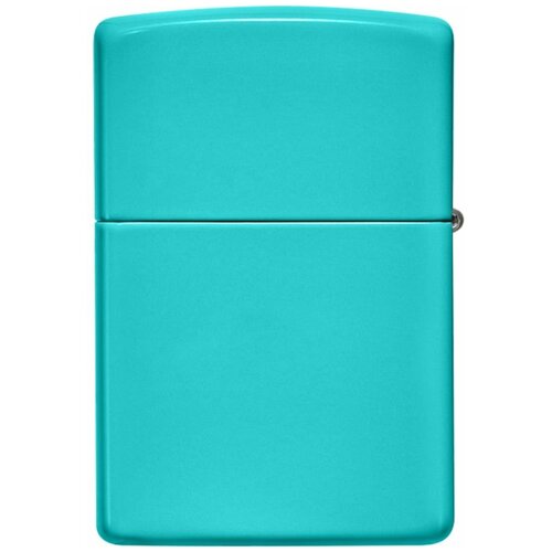 Оригинальная бензиновая зажигалка ZIPPO Classic 49454 с покрытием Flat Turquoise