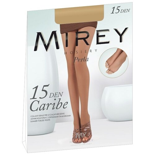 Колготки Mirey Caribe 15, цвет Naturel, размер 2