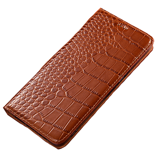 Чехол-книжка MyPads для Samsung Galaxy S21+ plus (SM-G996) из качественной импортной натуральной кожи теленка с фактурной прошивкой рельефа кожи .