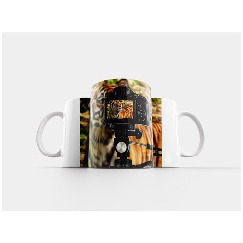 фото Кружка "тигр, хищник, шерсть" 320 мл lotsprints