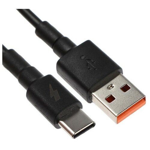 Кабель Exployd EX-K-1275, Type-C - USB, 3 А, 1 м, зарядка/передача данных, силикон, черный дата кабель exployd ex k 1141 usb type c черный