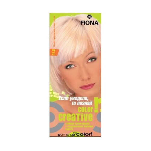 Fiona Creative color краска для волос, 11.2 благородная платина, 100 мл ватт фиона школьные подружки