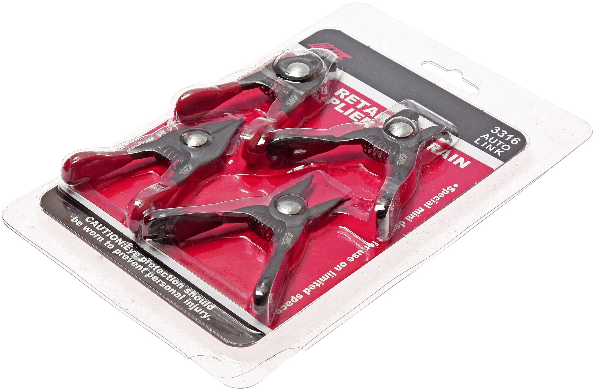 фото Набор Съемников Стопорных Колец (Щипцы "Мини") 4Шт Jtc /1/10/100 JTC арт. JTC3316