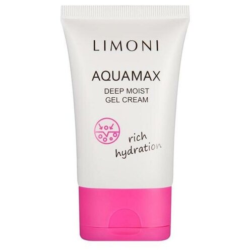 Limoni Гель-крем для лица Limoni Aquamax Deep Moist Gel Cream, глубокоувлажняющий, 50 мл