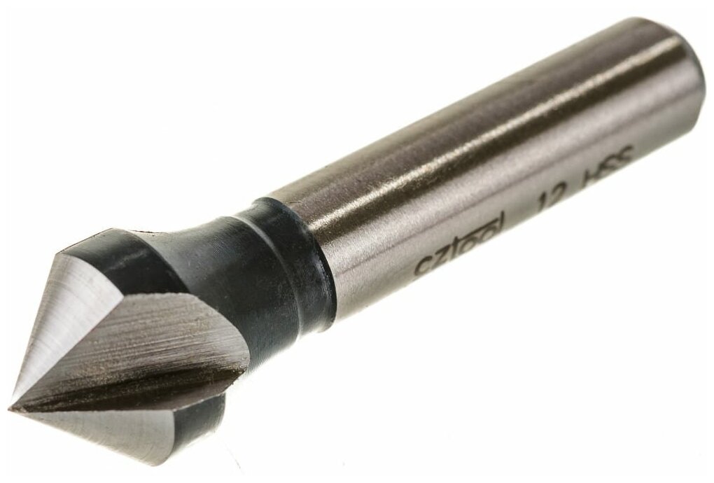 Зенкер конический 3-х канавочный (12х46 мм; хвостовик 8 мм; HSS) Bucovice Tools 741120