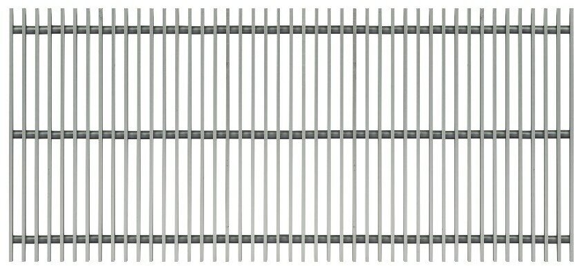 Решетка рулонная Techno РРА 370-1200.02.000/C алюминиевая, цвет серебро - фотография № 4
