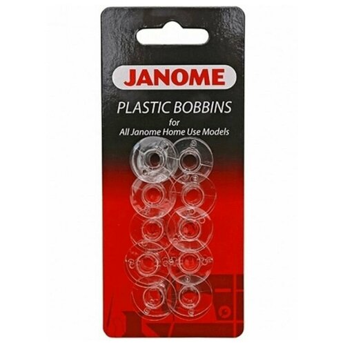 Шпульки для швейной техники Набор шпулек Janome (10шт) 200122005 шпульки для швейных машин марки janome new home