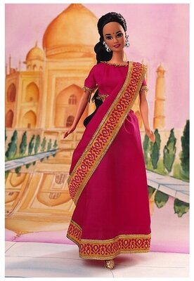 Barbie sari hotsell