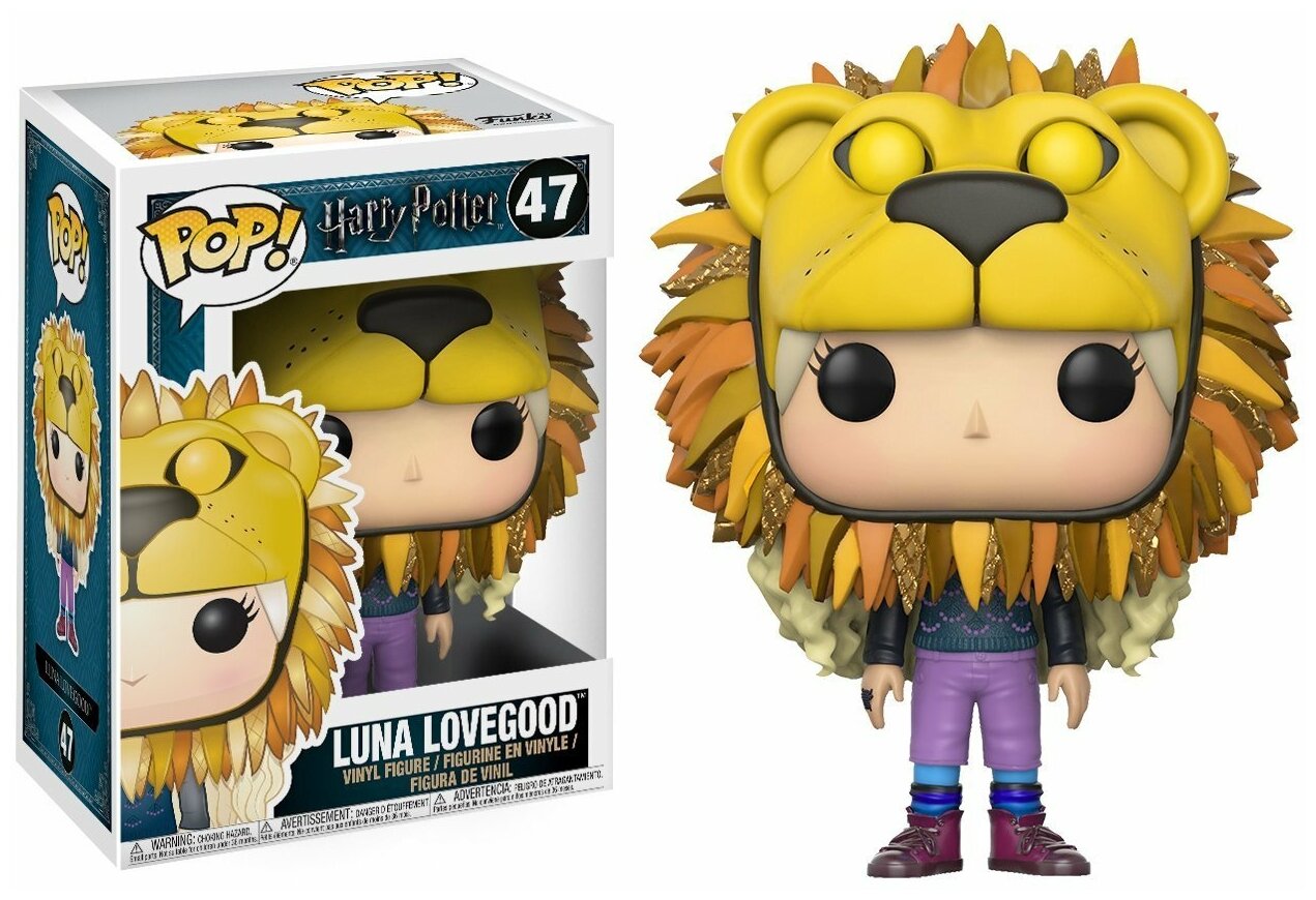 Фигурка Funko POP! Vinyl: Harry Potter: Luna Lovegood w/ Lion Head 14944