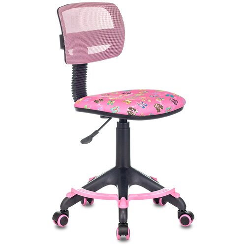 фото Компьютерное кресло бюрократ ch-299-f детское, обивка: текстиль, цвет: розовый сланцы