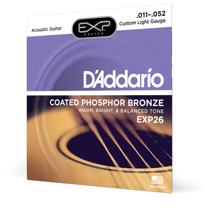 Струны для акустической гитары D'Addario - фото №1