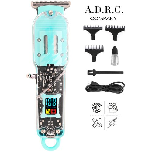 Машинка для стрижки волос профессиональная для дома барбера в салон триммер для бороды и усов 197900₽