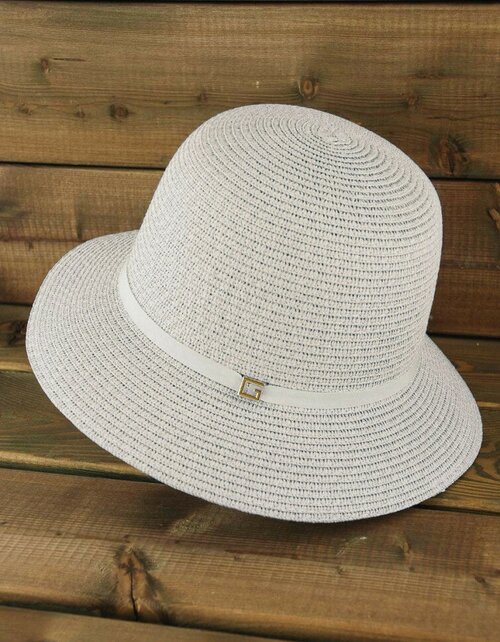 Шляпа FIJI29, размер 56/57, бежевый, белый