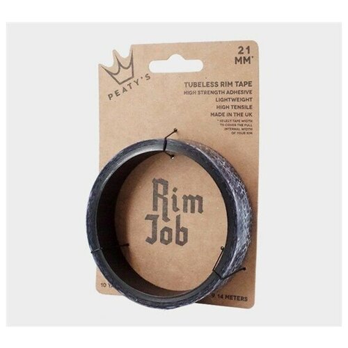 фото Лента ободная бескамерная peatys rim job rim tape 21 мм x 9 м (англия) peaty's