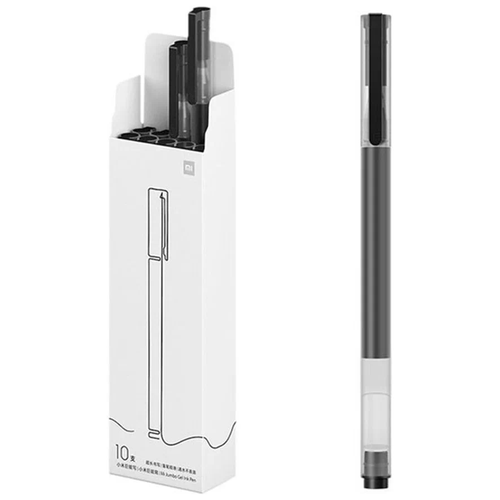 Набор гелевых ручек Xiaomi Mi Jumbo Gel Ink Pen (10 шт, черный) (MJZXB02WC)