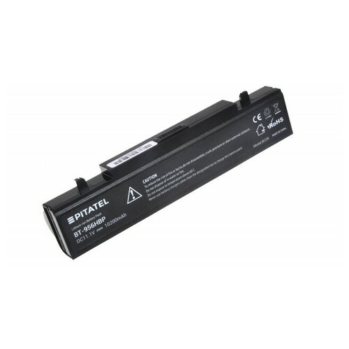 фото Аккумуляторная батарея усиленная pitatel для ноутбука samsung r519 11.1v (10200mah)