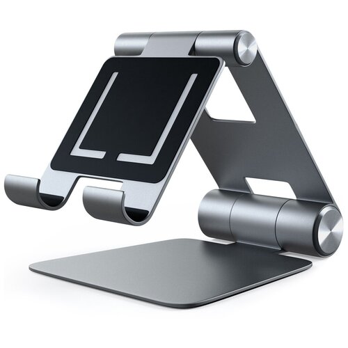 Подставка Satechi R1 Aluminum Hinge Holder Foldable Stand для iPad серый космос (ST-R1M)