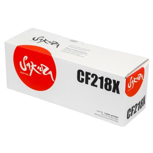 Картридж лазерный SAKURA 18A CF218X чер. пов. емк. для HP LJ Pro M104/M132