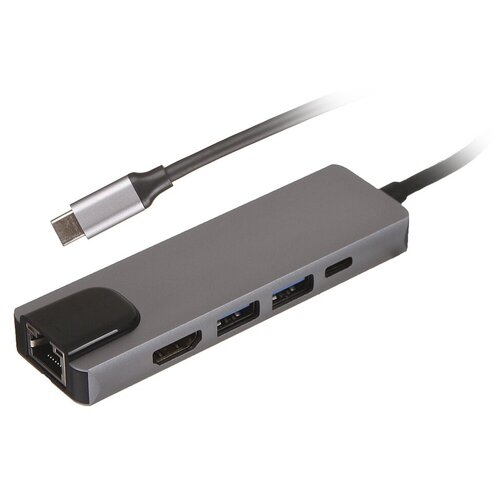 хаб palmexx 11в1 usb c to hdmi vga 4 usb3 0 usb c cr aux lan hub 008 Хаб USB Palmexx 5в1 USB-C - HDMI+2xUSB 3.0+USB-C+LAN PX/HUB-010