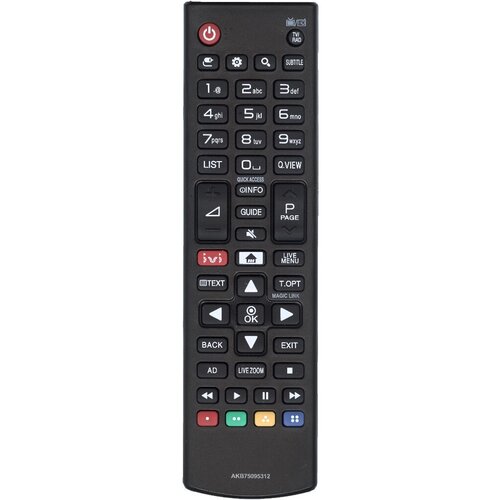Пульт универсальный для телевизора LG. Подходит для всех Smart TV (LCD, LED TV).