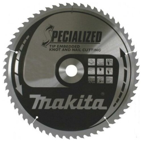 Пильный диск для ламината 190X20X1.4X60T Makita B-31572