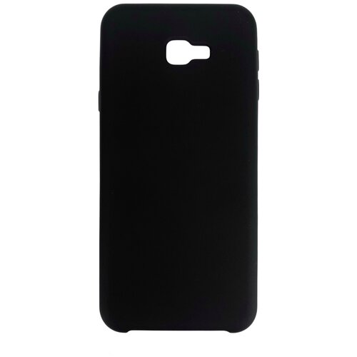 Чехол Накладка Silicon Case для Samsung SM-J415 Galaxy J4+ (2018), черный