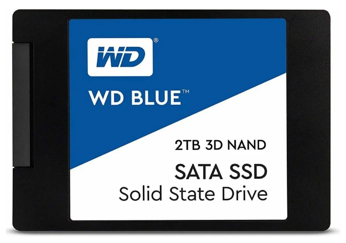 Твердотельный накопитель Western Digital WD Blue SATA 2 ТБ SATA WDS200T3B0A