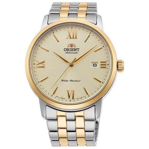 Наручные часы ORIENT Automatic, серебряный, золотой наручные часы orient automatic sag02003w белый золотой