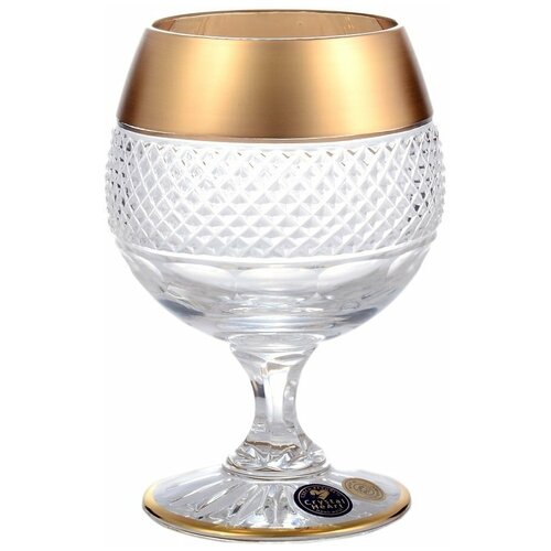 Бокалы для бренди 250 мл 6 шт Crystal Heart 