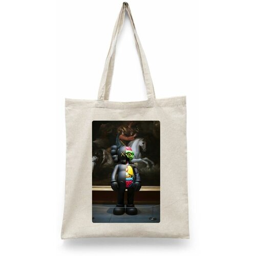 фото Сумка шоппер каждому своё, бежевый