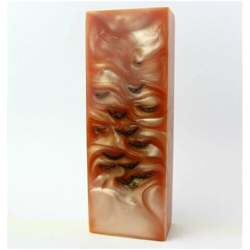 Стабилицированная шишка №31, заготовка для рукояти ножа, поделок, хобби, творчества!